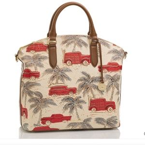 NWT Brahmin Large Duxbury Satchel Ember Copa Cabana